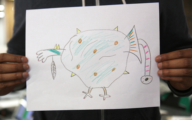 Illustration for article titled We Asked 12 Vegetarians To Draw A Picture Of A Turkey And This Is What They Came Up With